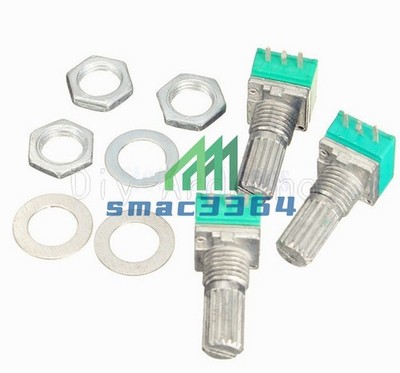 3Stks 6mm Single Linear B Type10K ohm Rotary Potentiometer