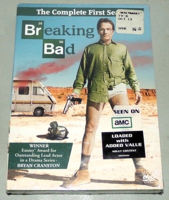Breaking Bad: the Complete First Season 1 (DVD, 2008, 3-Disc) Bryan Cranston NEW