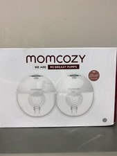 Momcozy M5 Hands-Free Wearable Breast Pump, Double-Sealed Flange for Baby-Like C
