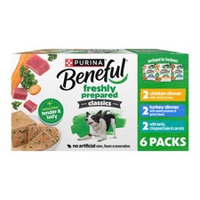 Purina Beneful Wet Dog Food Variety Pack Chicken Turkey Lamb 9.5oz 6 Pack 9.31 per gallon