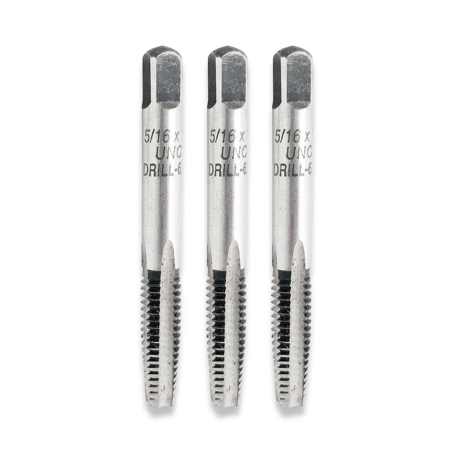 5/16"" UNC THREADING TAPS FIRST SECOND PLUG TAP 5/16"" X 18TPI UNC COARSE RDG