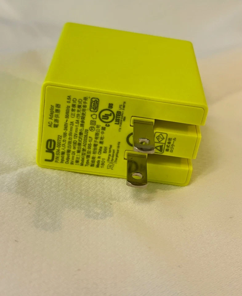 Logitech Ultimate Ears UE Megaboom Megaboom3 AC Adapter  Boom Charger 534-000722 - Imagem 4 de 4