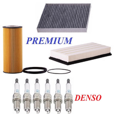 Tune Up Kit Air Cabin Oil Filters Spark Plugs For Volkswagen Touareg 3.0l Fhev Tune Up Kit Air Cabin Oil Filters Spark Plugs For Volkswagen Touareg 3.0l Fhev