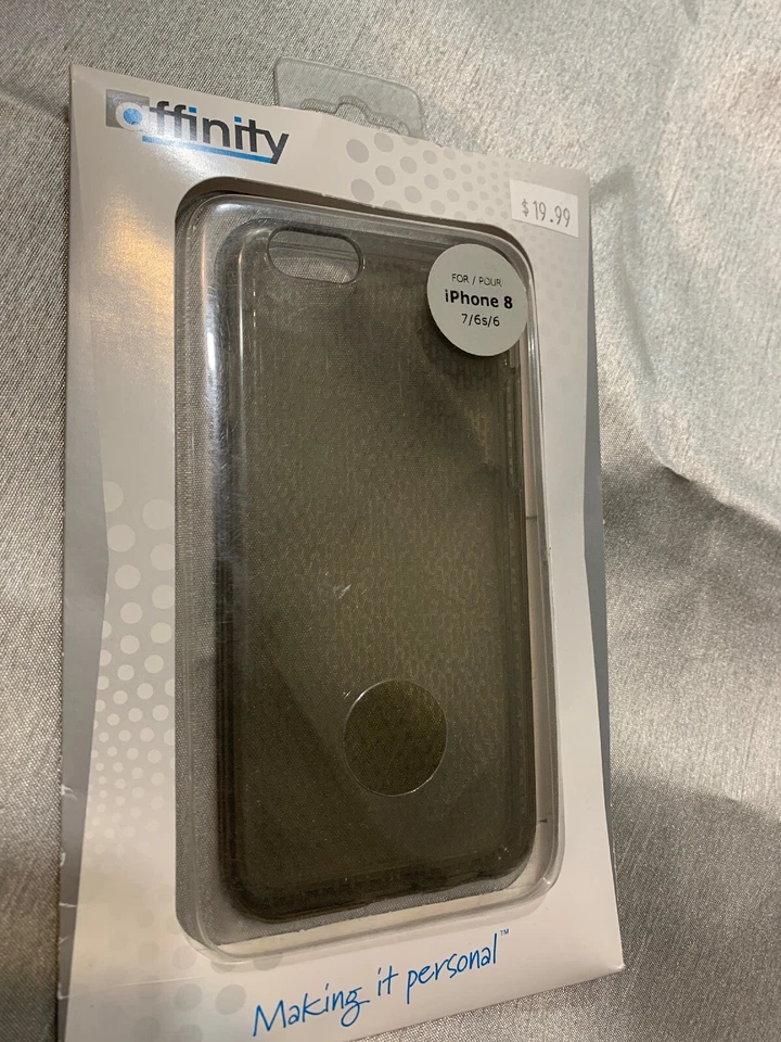 affinity Dash Gelskin iPhone 6/6s/7/8 - smoke (clear) - Image 2 of 3