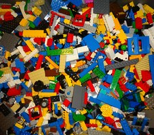Bulk LEGO LOT 10 pound box of Bricks, parts, Pieces, Tire, accessories 10 pounds