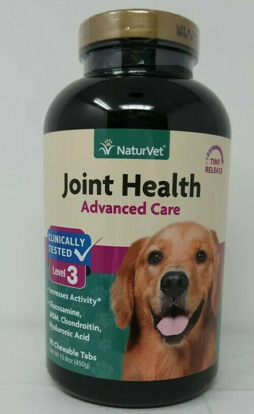 Joint Health, Level 3, Advanced Care, 90 Chew Tabs, NaturVet for Dogs