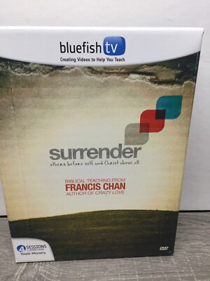 Surrender DVD Youth Ministry Kit Francis Chan - 4 Disc Set, plus booklet
