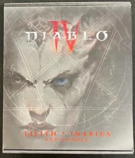 2023 SDCC Exclusive Diablo IV 4 Lilith + Inarius LED Candle SEALED NIB