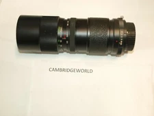 85-205mm F3.8 Vivitar telephoto ZOOM lens for NIKON manual focus SLR cameras