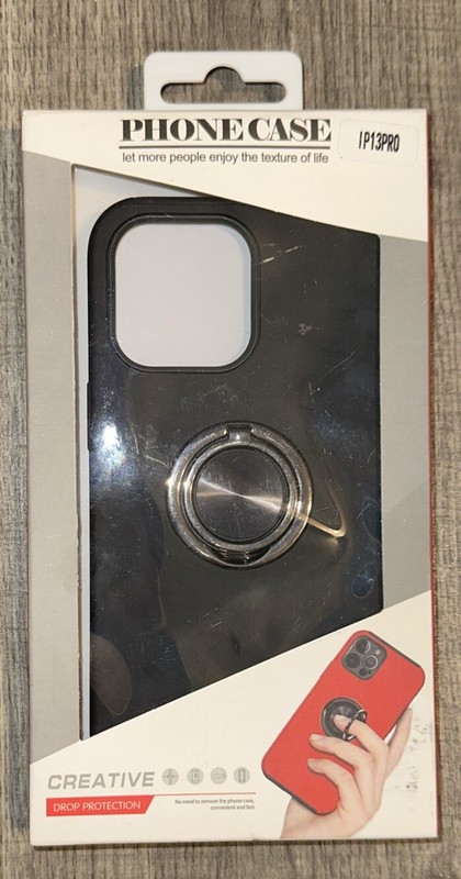 Apple iPhone 13 Pro  Ring Black Case