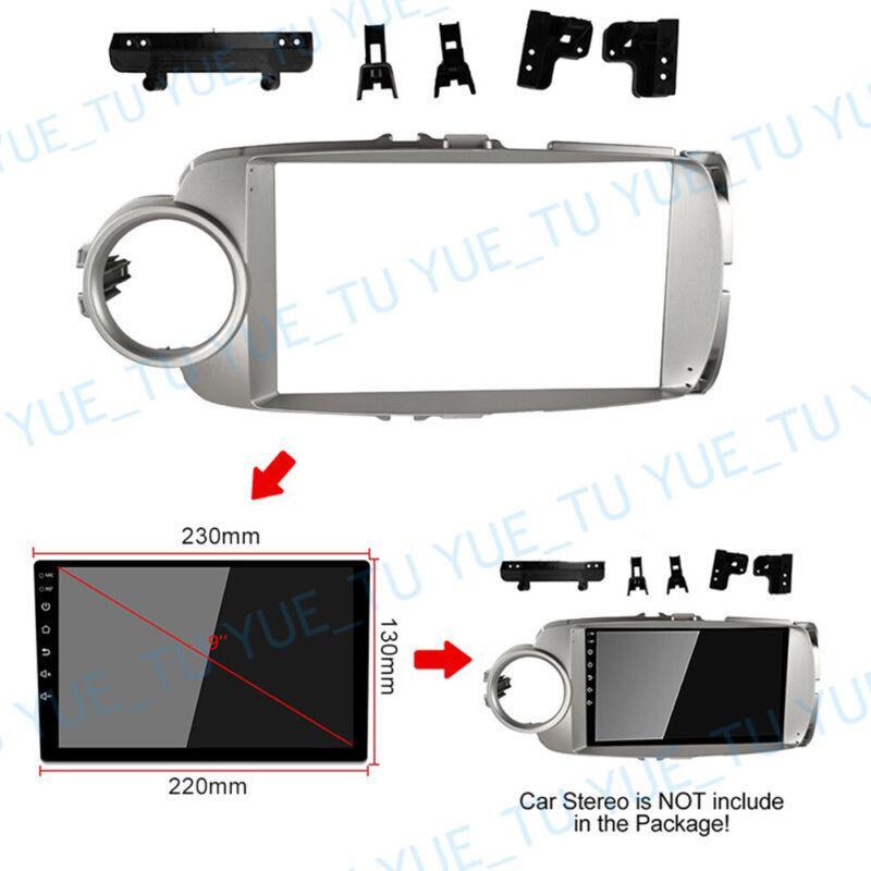 Pannello Autoradio 9 Pollici In ABS Nero Per BMW Serie 3 (2010-2013) – Cornice Di Ricambio - 4