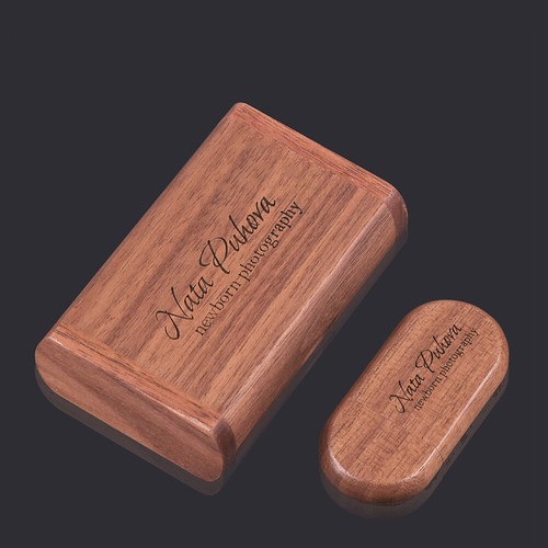 128GB USB 2.0 Flash Drive Free Custom Wedding Gift Wood Box Engrv Real Capacity - Picture 6 of 14