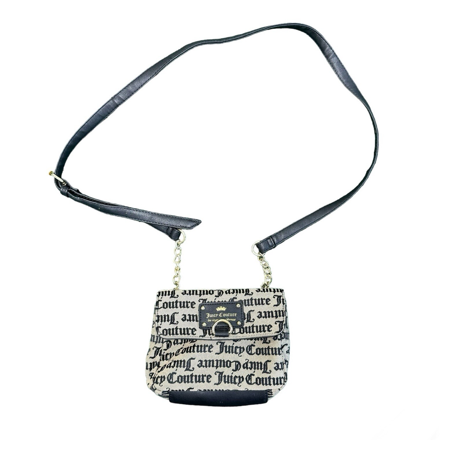 Vintage Y2K Juicy Couture Micro Mini Shoulder Snap Handbag Bag Crossbody Fashion