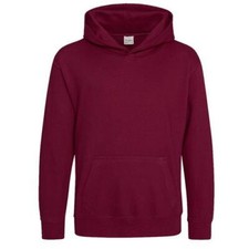 AWDis Kids Hoodie Boys Girls 1–13 Yrs Soft Cotton Blend School Casual 280gsm