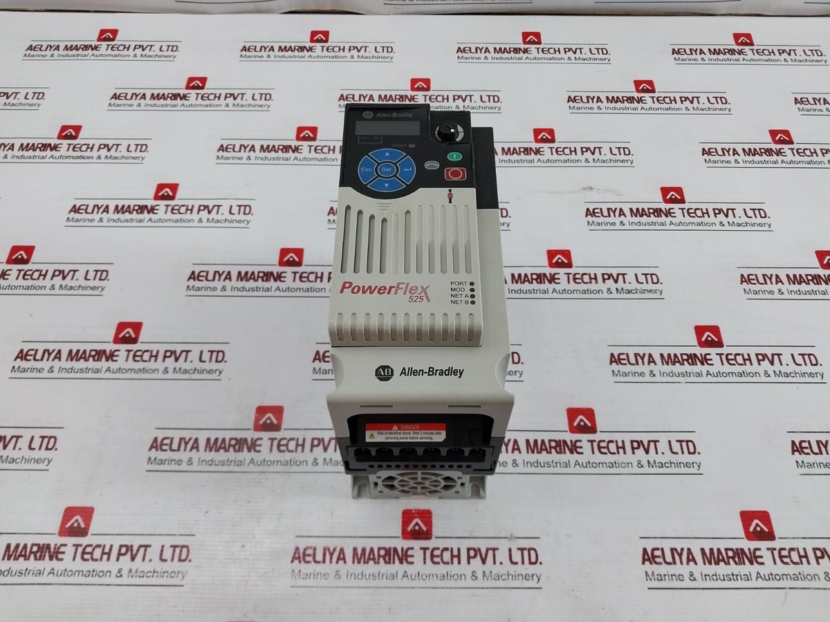 ALLEN-BRADLEY 25B-D010N104 Power Flex 525 AC Drive FW 7.001 4.0Kw