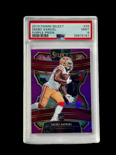 Deebo Samuel [Purple Prizm] #29 2019 Panini Select card