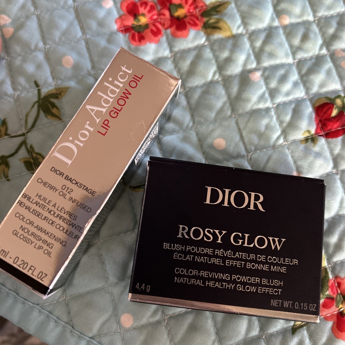 Dior Rosy Glow Color-Reviving Powder Blush #015 Cherry