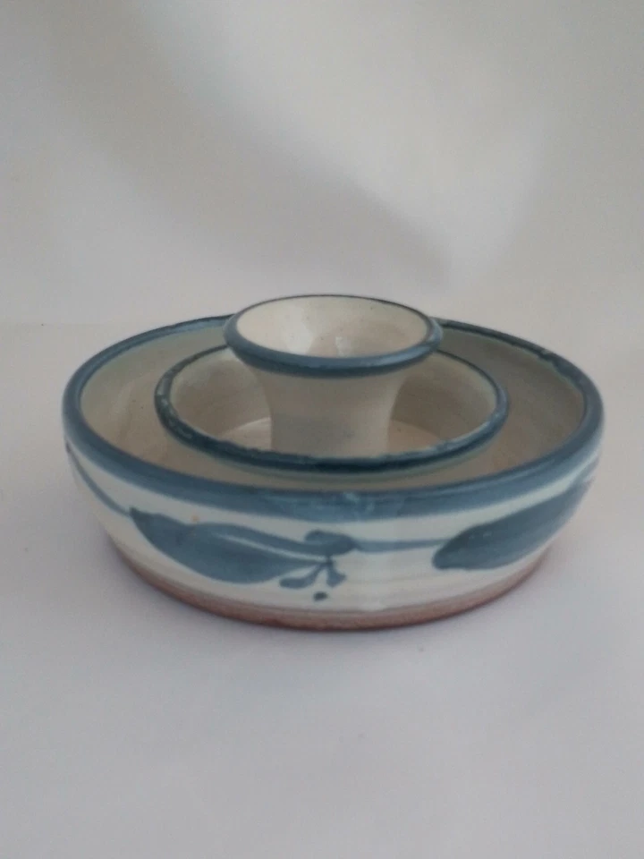 Peter Finchley Holland, Studio Pottery Candle Holder Dish. Jedburgh - Image 2 of 4