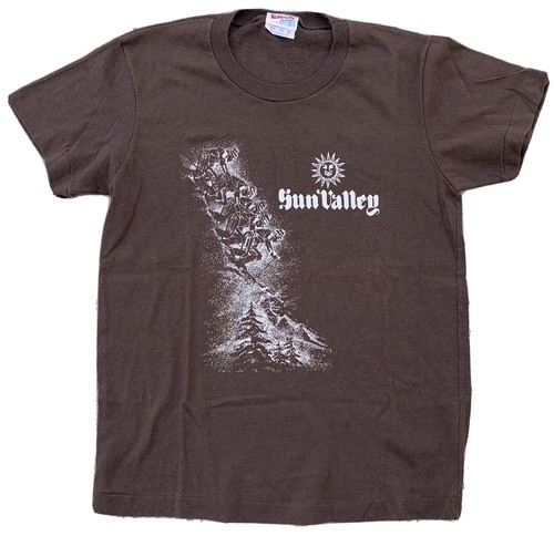 Vintage Sun Valley T Shirt Enco Originals Made In USA Single Stitch 36 38 M - Picture 7 of 12