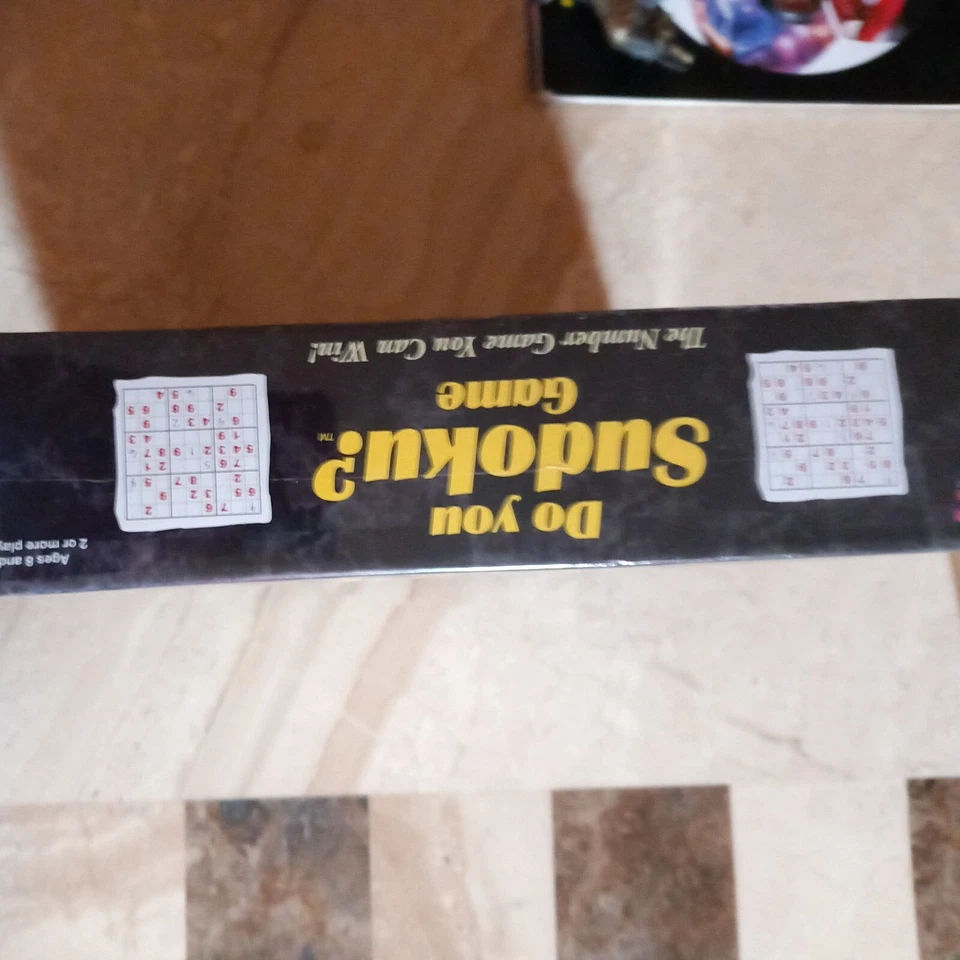 Do You Sudoku? Game Board Game University Games 2005 Ages 8+ New Factory Sealed - Image 3 of 4