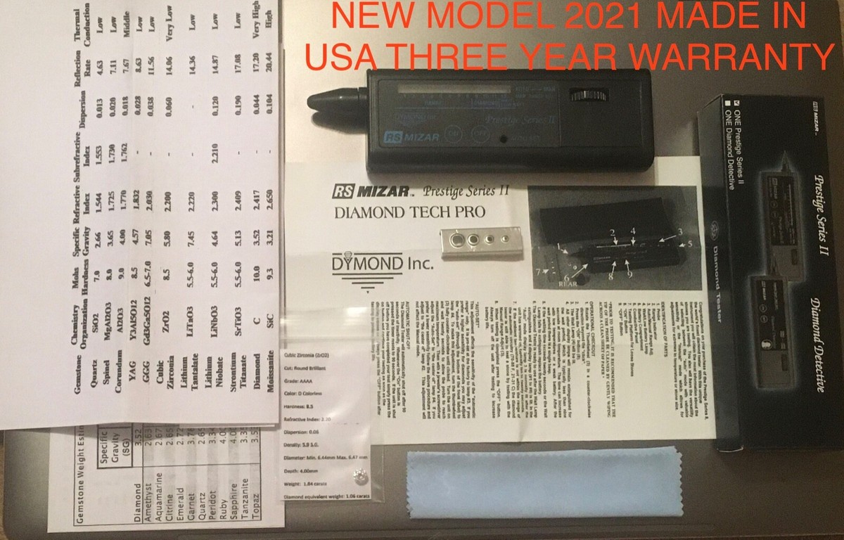 ダイアモンドテスター DIAMOND TECH PRO RS MIZAR Diamond Tester Prestige Series II Diamond Tech Pro GEM