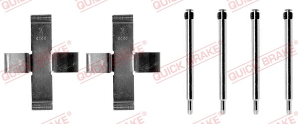 QUICK BRAKE 109-0925 Accessory Kit, disc brake pad for VW