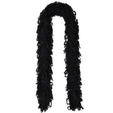 Faux Feather Boa 160g 2 Yard Artificial Fluffy Featherless Boas for Wedding P...
