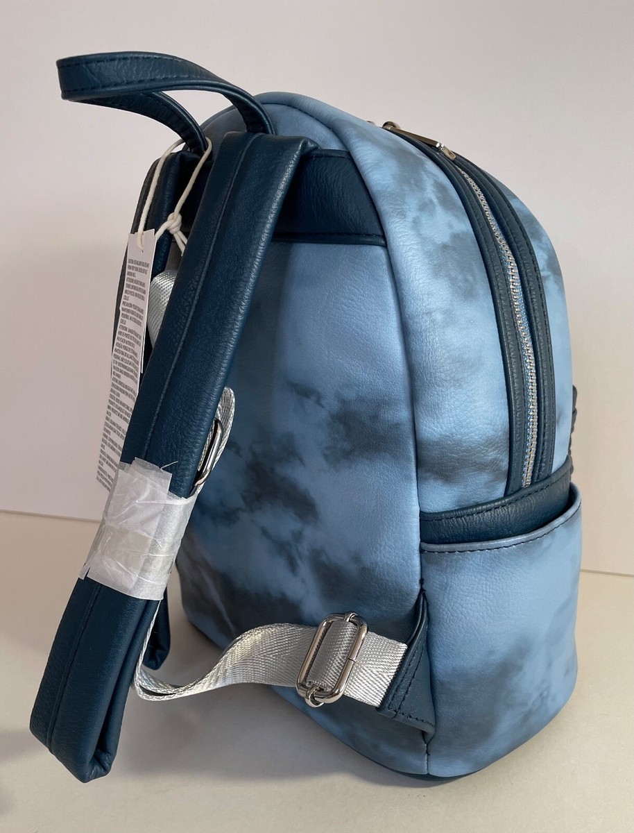 Disney Parks RunDisney Blue Tie Dye Loungefly Backpack | eBay