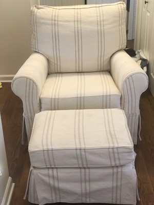 pb kids comfort swivel glider