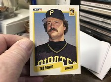 1990 Fleer Update Ted Power #U-50