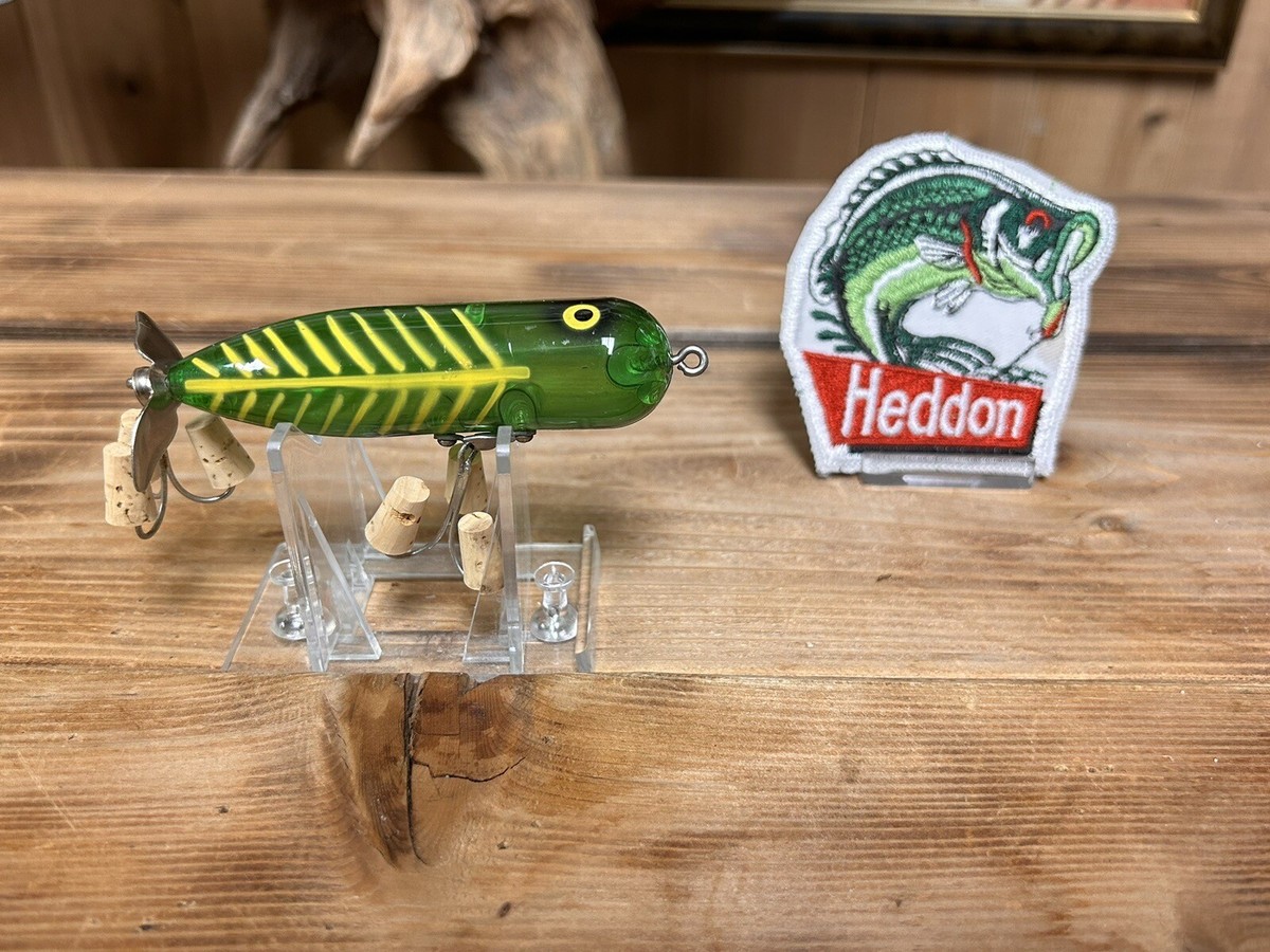 Vintage Heddon Magnum Torpedo 362 Color XGY Striper Bass Fishing