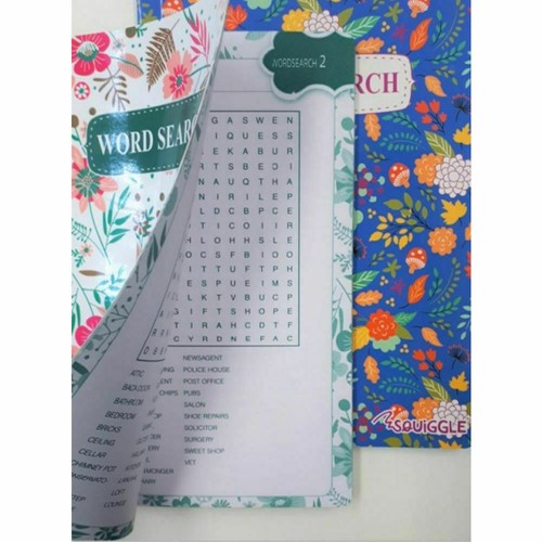 Wordsearch Floral Puzzles Books A5 Super Trivia Adults Fun Books Travel size - Picture 6 of 12