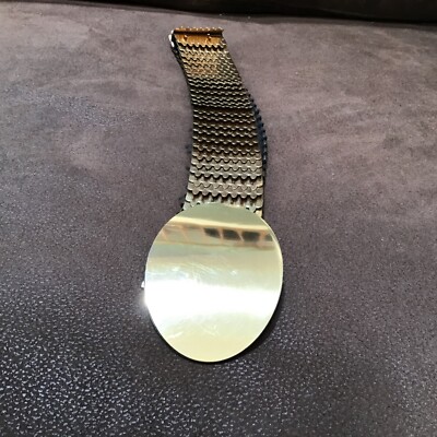Womens Gold Metal Scale Spandex Stretch Layered Vintage  display picture 1