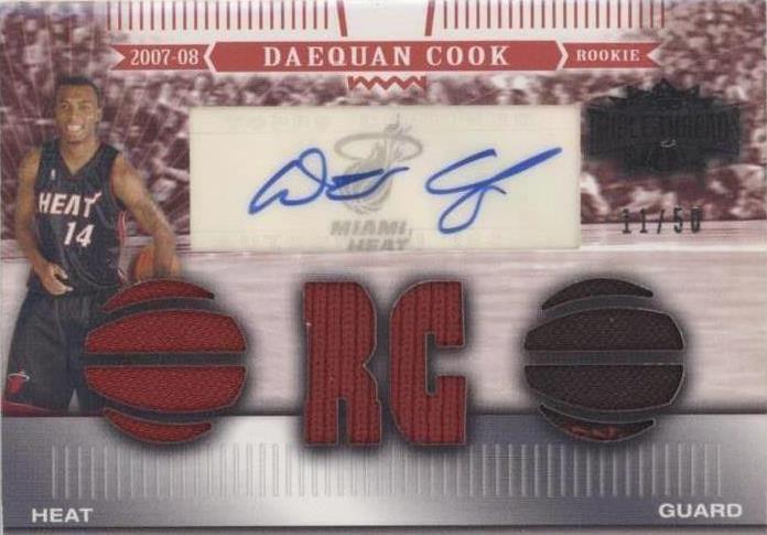 2007-08 Topps Triple Threads - Daequan Cook #102 - 1 of 2