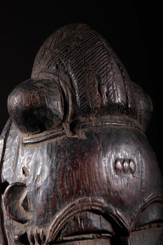 Masque africain Masque Baoulé 2055 - Photo 4 sur 12