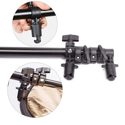EMART 8.5FT Light Stand With 5/8" Reflector Holder,Portable Photo Video Tripod Stand Heavy Duty Metal Clamp Holder With Umbrella Hole,Reflector - View #3