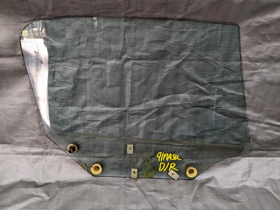 90-97 MAZDA MX-5 MIATA OEM LH PUERTA LATERAL IZQUIERDA VENTANA DE VIDRIO Foto 2 de 4