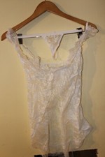 Womans Lace 2 piece Nightie sz. XL White