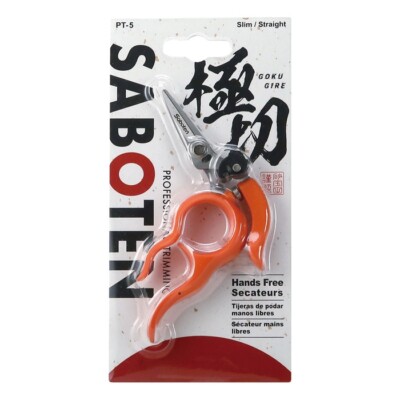 Hands free ninja secateurs scissors pt-5 for trimming leaf made by saboten rasta