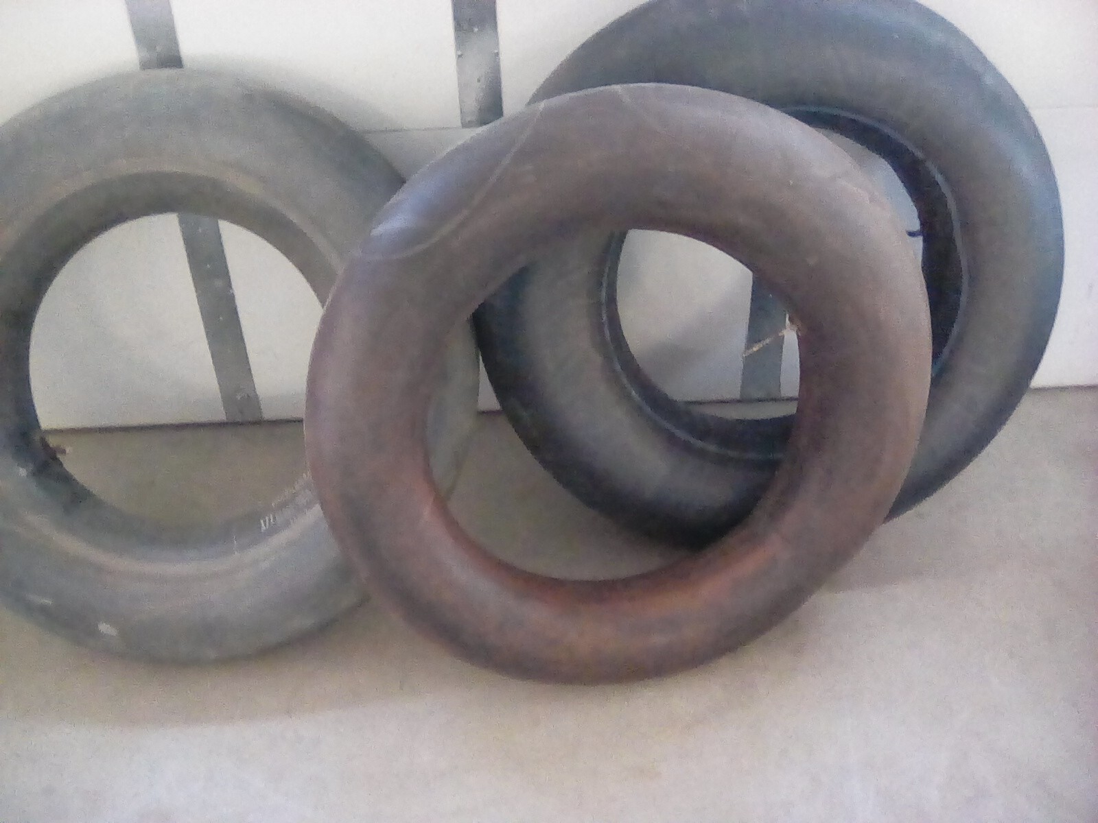 3 EA. BIAS PLY INNER TUBES 1 EA. 7 x22' , 2 ea. 8.25" X 20", GOODRICH