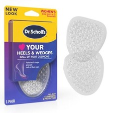 Dr. Scholl's Ball of Foot Cushions for Heels  Wedges New  Improved Design