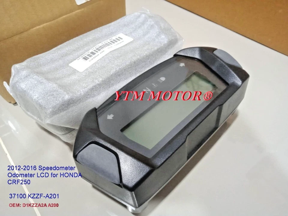 Speedometer Odometer LCD for HONDA CRF250L 2012-2016 37100 KZZF-A201 (Kmh) - Image 2 of 4