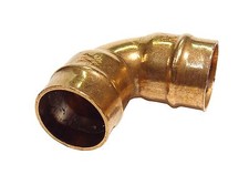 28mm Solder Ring Elbow 90 Degree Pre-Soldered Capillary Copper Pipe Fitting