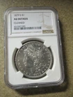 1879 S Morgan Silver Dollar NGC AU DETAILS Cleaned