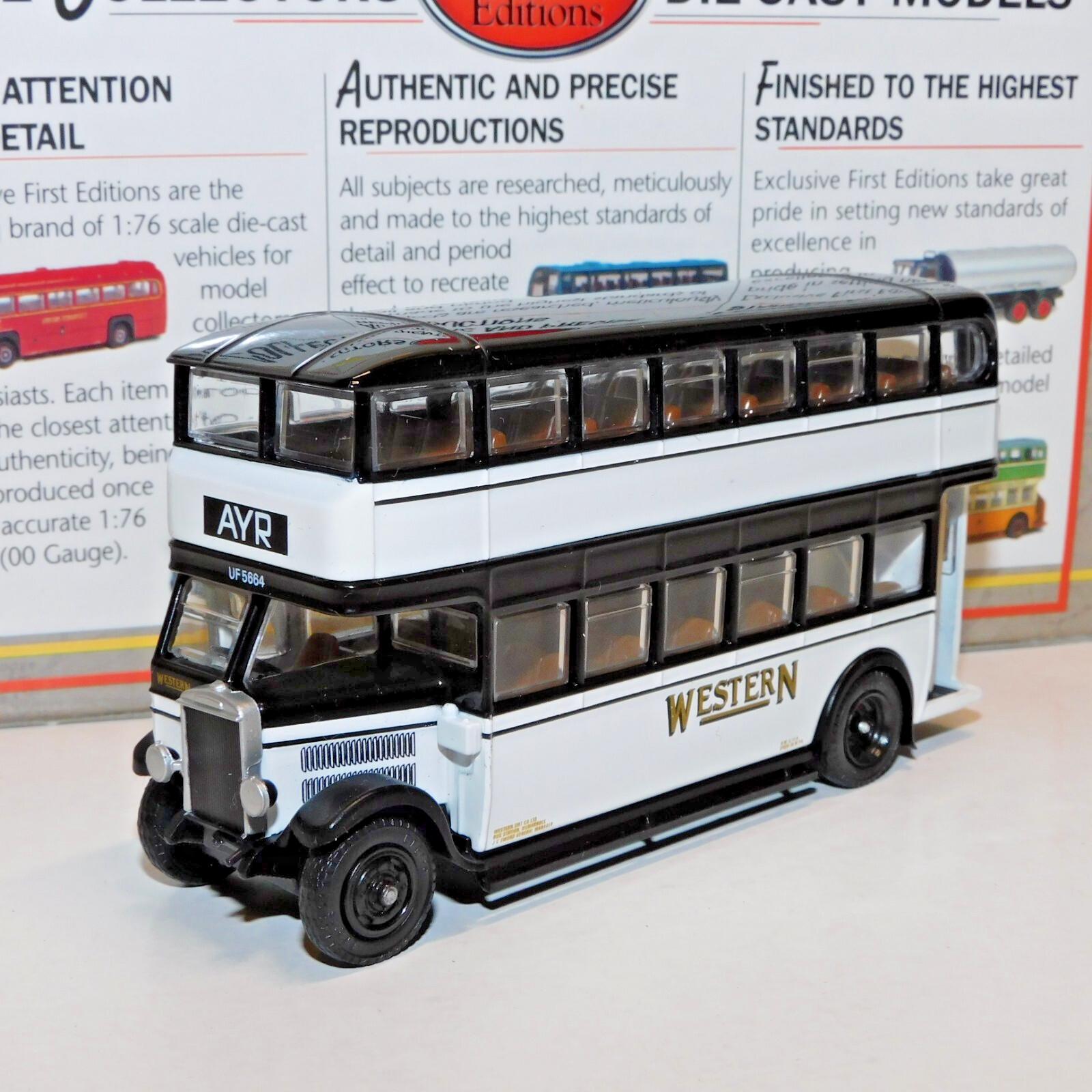 EFE LEYLAND TD1 CLOSED STAIRS WESTERN SMT AYR 1/76 28503
