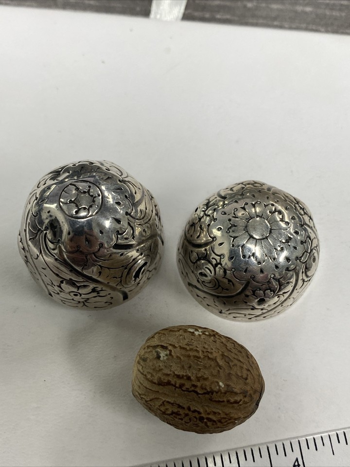 Antique Victorian Silver Nutmeg Holder no Grater eBay