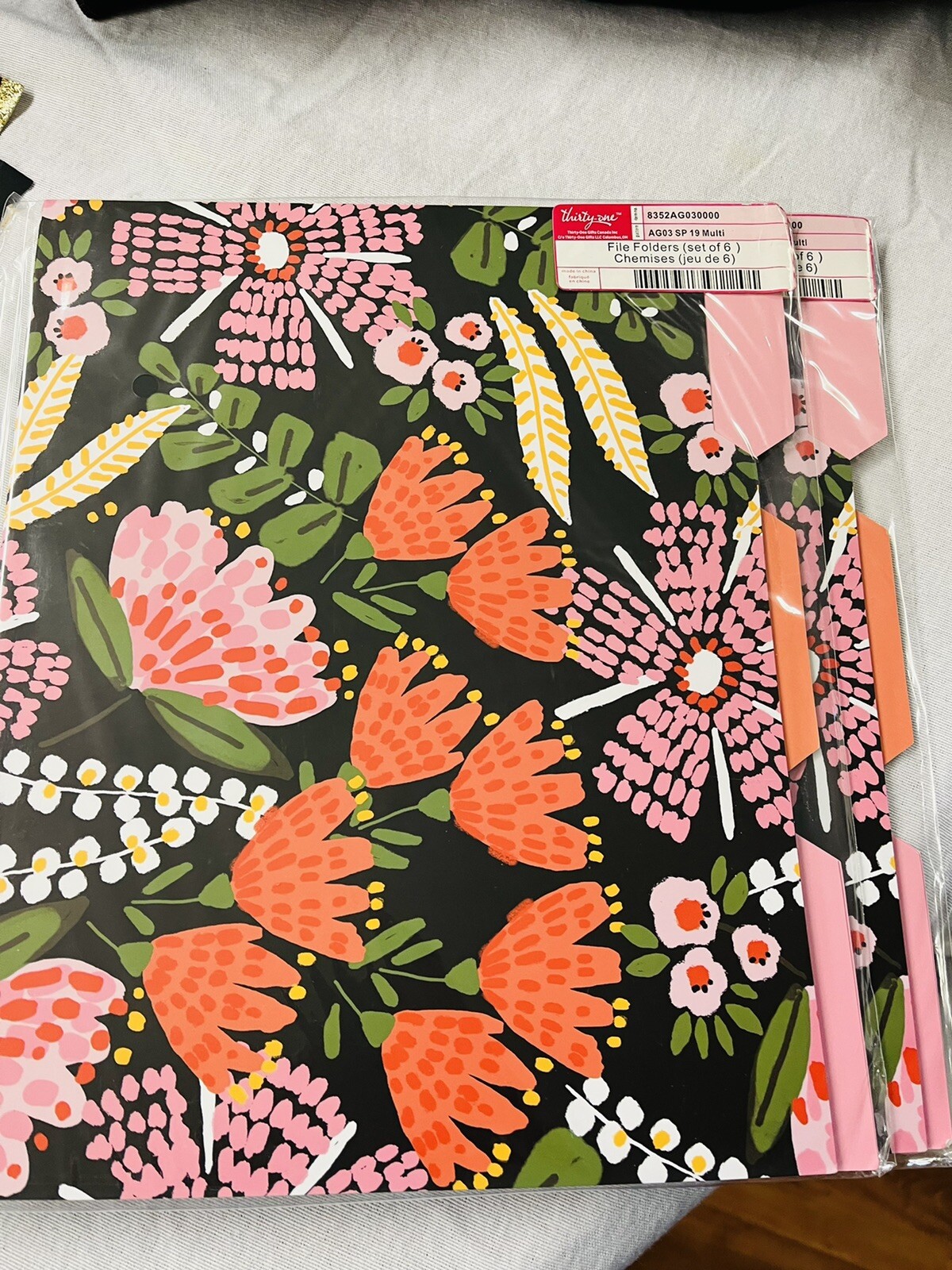 Thirty One File Folder Set (12 folders) eBay