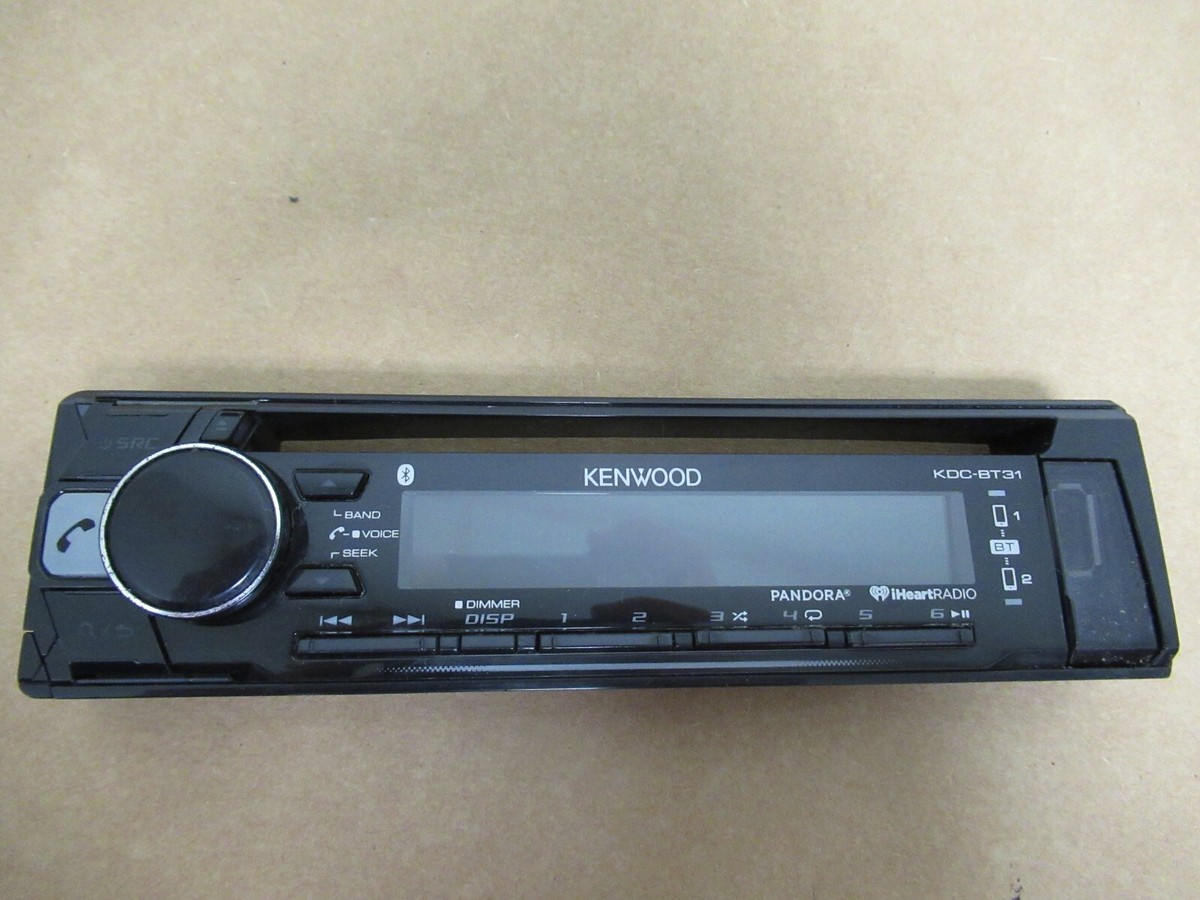 Kenwood KDC Bt31 1 DIN Bluetooth Car Stereo Receiver for sale