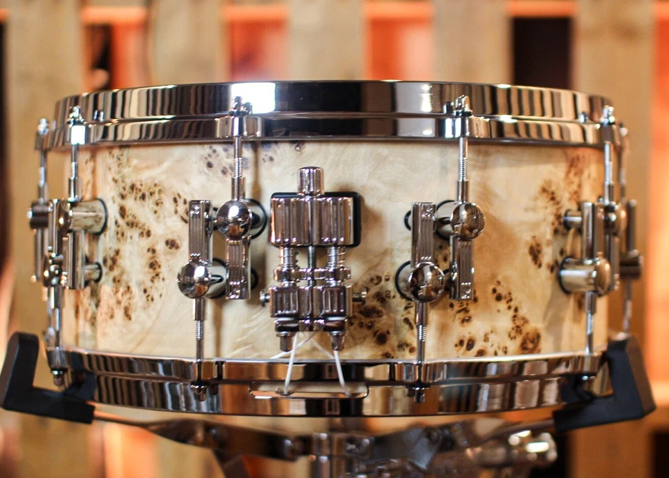 Sonor 14x6 Artist Maple Cottonwood Semi Gloss Snare Drum - Image 4 of 4