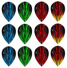 5 New Sets Harrows Fire Pear Dart Flights   Ships w/ Tracking - Select Color
